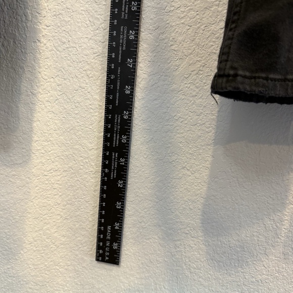 Share VIGOSS ACE STRAIGHT BLACK JEAN PANT SIZE 30 HIGH RISE STRAIGHT LEG Black - Picture 6 of 13